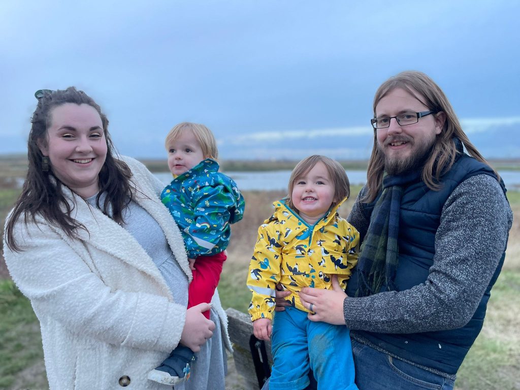 A Family Outing to Rainham Marshes with Twin Toddlers